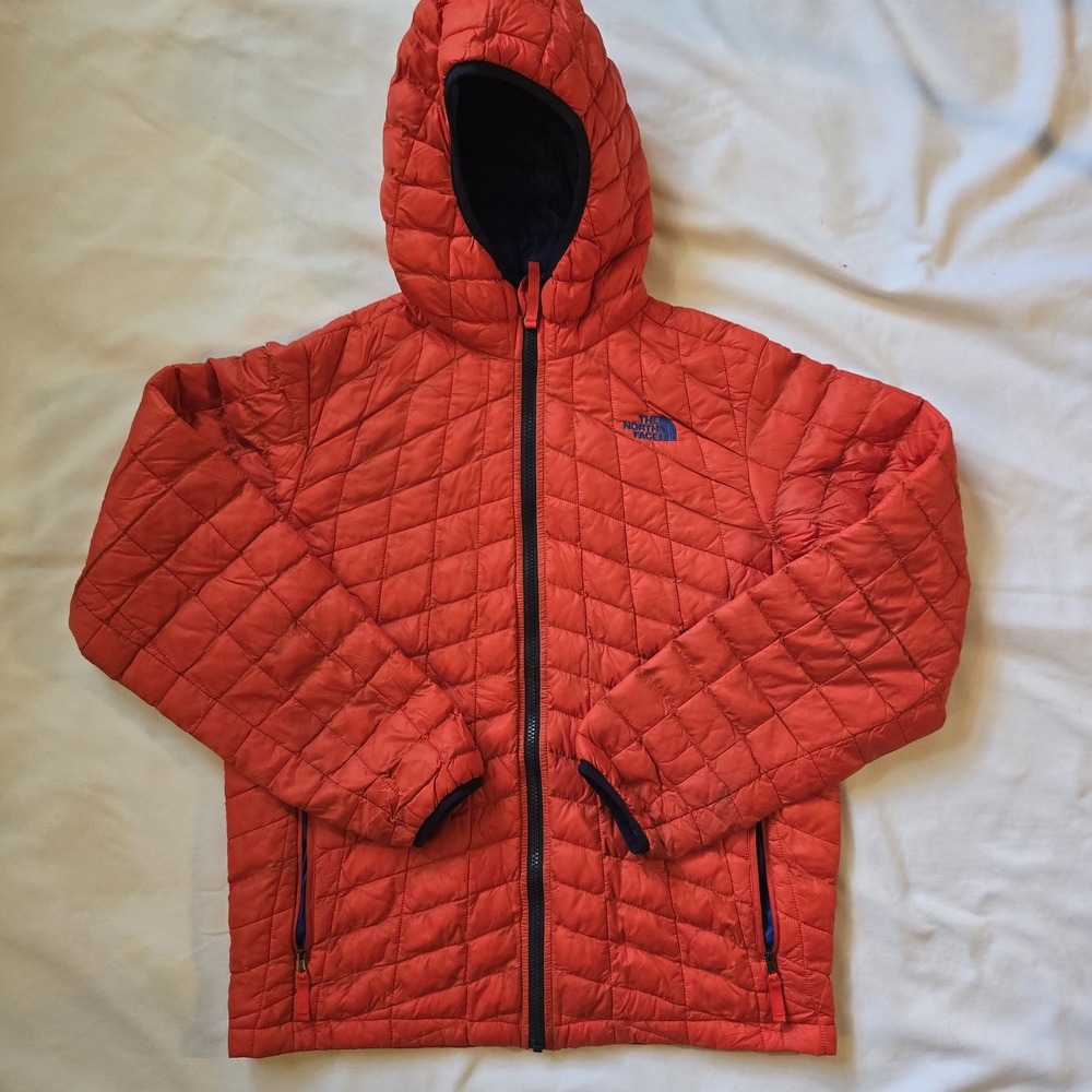 The North Face Kids Red Quilted Jacket